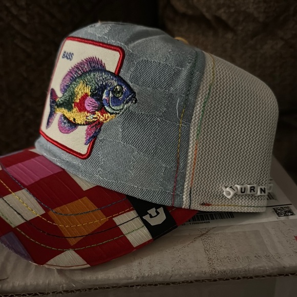 Colorful Fish Embroidered Cap - Picture 2 of 4